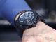 Perfect Replica Hublot Big Bang Rose Gold Case Black Dial 43mm Chronograph Watch (2)_th.jpg